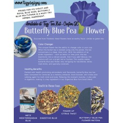 Butterfly Blue Pea Flower 